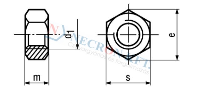 Sechskantmuttern 122