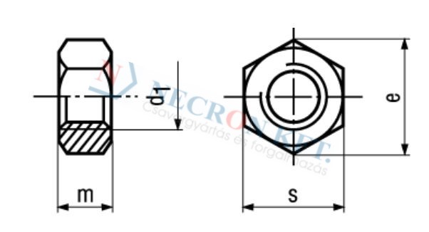 Sechskantmuttern 1117