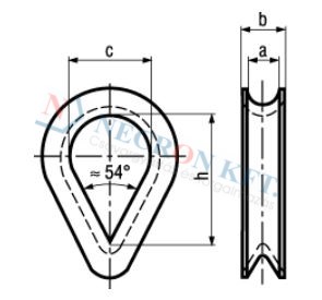 Kauschen für Faserseile 299
