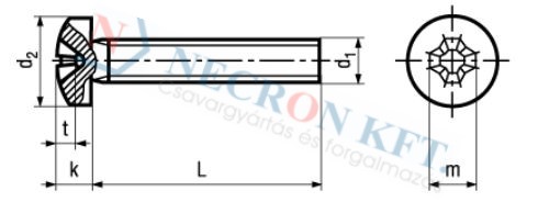 Linsenschrauben mit Kreuzschlitz Phillips Form H 8092