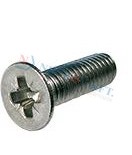 Senkschrauben mit Kreuzschlitz Pozidriv Form Z 82213