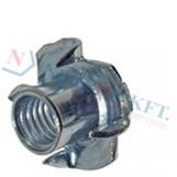 Sechskant-Einpressmuttern, Einschlagmuttern